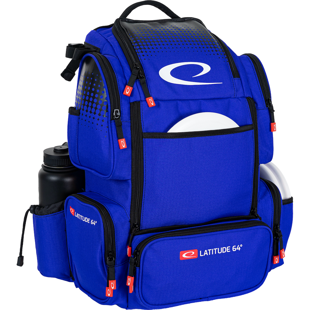 latitude 64 luxury e4 backpack blue right